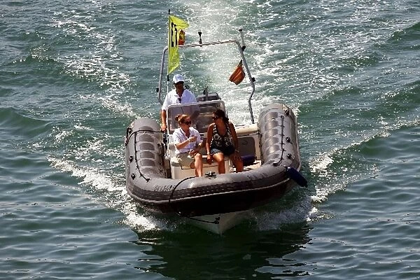Formula One World Championship: Boat in the sea
