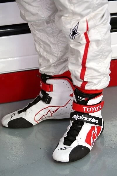 Formula One World Championship: Boots of Jarno Trulli Toyota