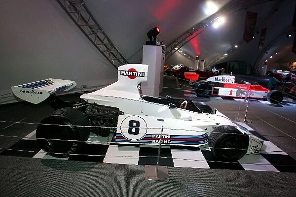 Formula One World Championship: Brabham BT44B on the Heritage GP Collection display