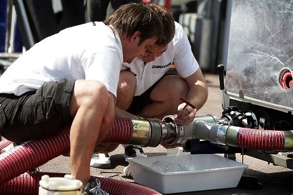 Formula One World Championship: Brawn Grand Prix fuel rig