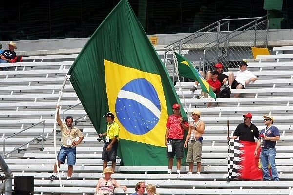 Formula One World Championship: At least Brazilian race fans could celebrate a second place for Rubens Barrichello, Ferrari