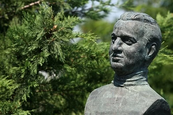 Formula One World Championship: A bronze bust of Alberto Ascari in the F1 Park of Fame