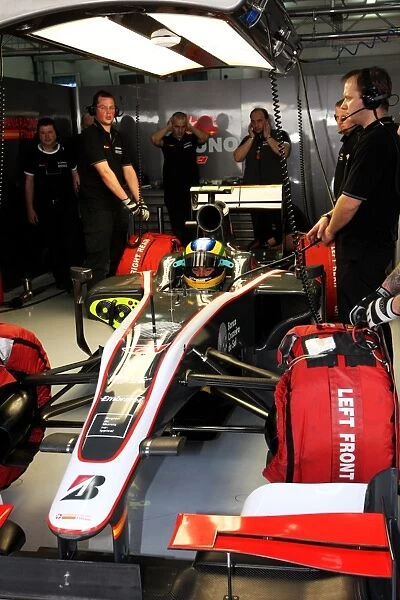 Formula One World Championship: Bruno Senna Hispania Racing F1 Team HRTF1 in the pits