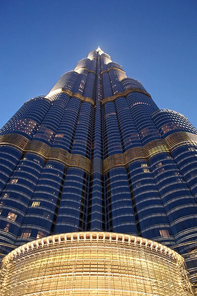 Formula One World Championship: The Burj Khalifa tower - the worlds tallest man made structure - located in Dubai