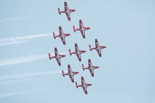 Formula One World Championship: The Canadian Air Force display team, The Snowbirds