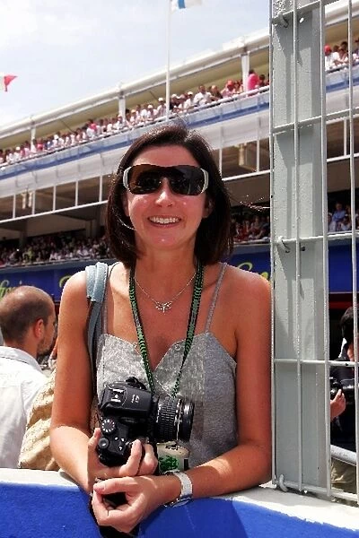 Formula One World Championship: Cherie Mansfield, Associate Director of Strategic Communcations Abu Dhabi Executive Affairs Authority