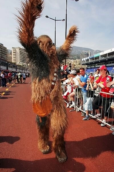 Formula One World Championship: Chewbacca waves to his fans
