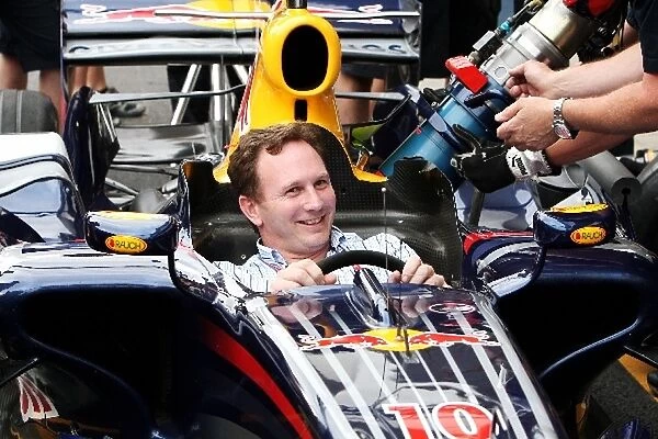 Formula One World Championship: Christian Horner Red Bull Racing Team Principal in the Red Bull Racing RB4