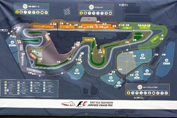Formula One World Championship: Circuit map