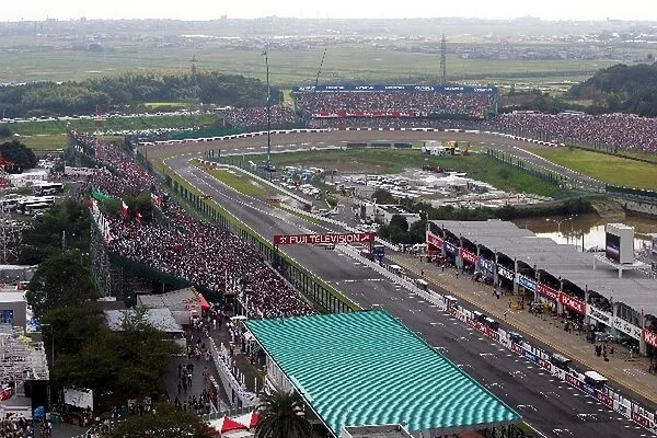 Formula One World Championship: The circuit as viewed from the Ferris Wheel