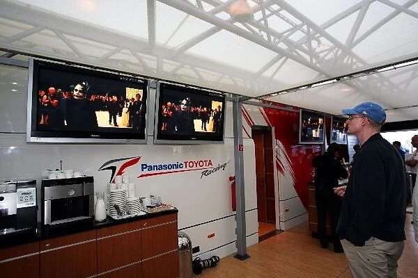 Formula One World Championship: Cocktails at the Toyota Motorhome