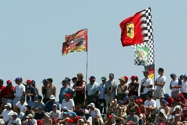 Formula One World Championship: The crowd enjoy a scintillating qualifying session in sizzling conditions
