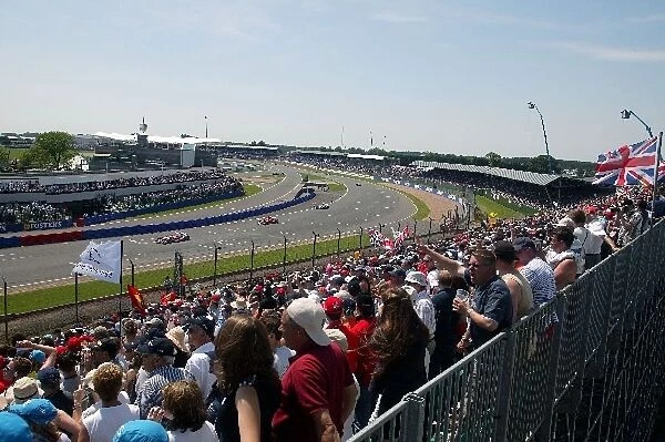 Formula One World Championship: The crowds enjoy the opening laps
