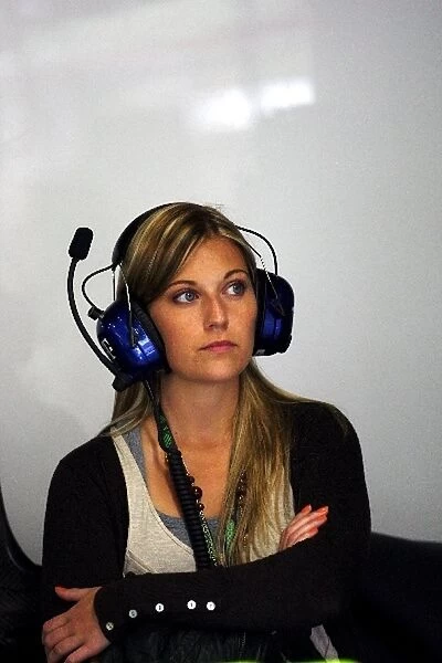 Formula One World Championship: The daughter of Dr Mario Theissen BMW Sauber F1 Team Principal