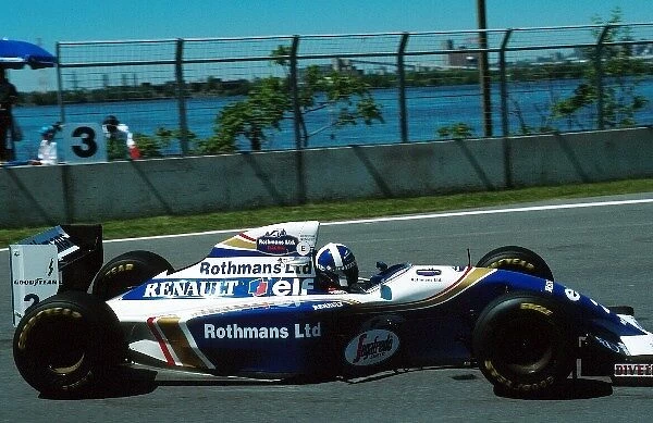Formula One World Championship: David Coulthard Williams Renault FW16 made his Grand Prix debut for Williams, following the death of Ayrton Senna