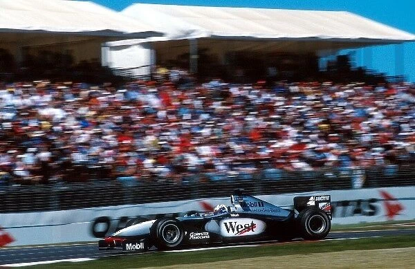 Formula One World Championship: David Coulthard McLaren Mercedes MP4  /  13 finished in 2nd place