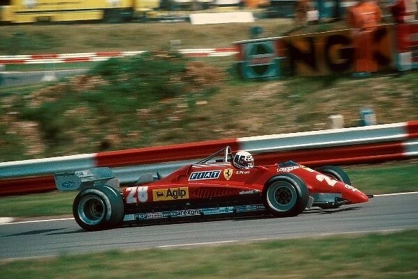 Formula One World Championship: Didier Pironi Ferrari 126 C2, 2nd place