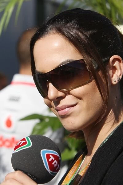 Formula One World Championship: Dilara Gonder TRT TV Presenter