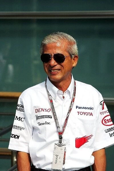 Formula One World Championship: Dr. Akihiko Saito Toyota Executive Vice-President