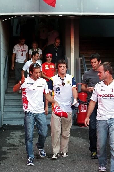 Formula One World Championship: Drivers leave their meeting