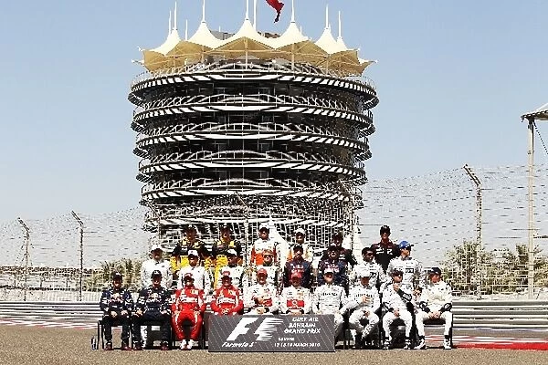 Formula One World Championship: Drivers start of year photograph