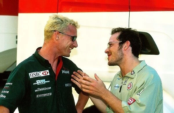 Formula One World Championship: Eddie Irvine left jokes with Jacques Villeneuve about dyed hair perhaps