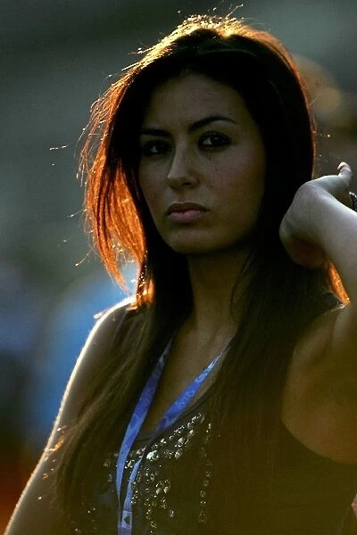 Formula One World Championship: Elisabetta Gregoraci, girlfriend of Flavio Briatore Renault Team Principal