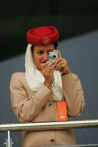 Formula One World Championship: Emirates Stewardess