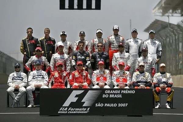 Formula One World Championship: End of season driver picture