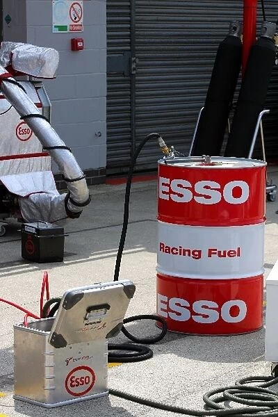 Formula One World Championship: Esso refueling equipment for Toyota