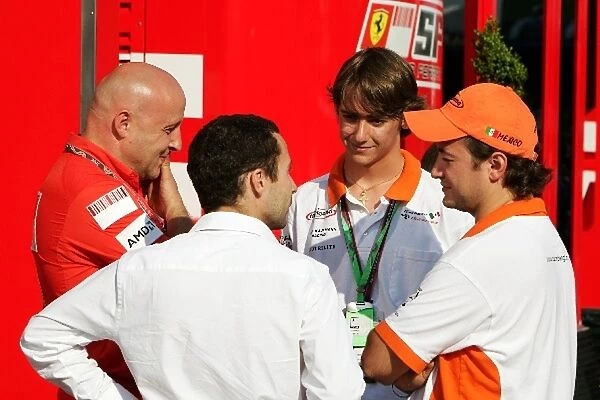 Formula One World Championship: Esteban Gutierrez Josef-Kaufmann-Racing with Nicolas Todt Driver Manager