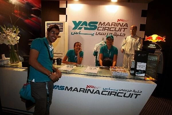 Formula One World Championship: The F1 Fanzone and Yas Marina Circuit display