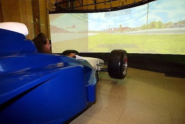 Formula One World Championship: The F1 simulator at the GP Tours Event in Downtown Indianapolis