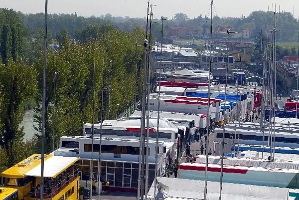 Formula One World Championship: F1 trucks in the paddock