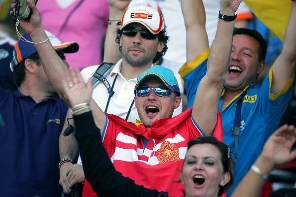 Formula One World Championship: Fans in the crowd
