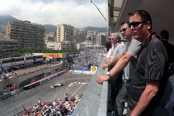 Formula One World Championship: Fans watch Adrian Sutil Force India F1 VJM02