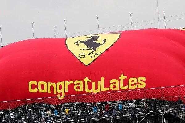 Formula One World Championship: Ferrari banner