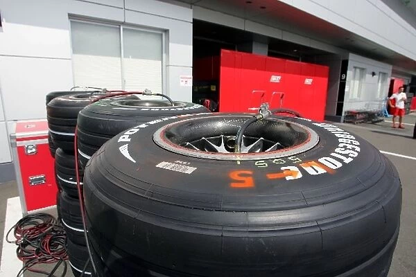 Formula One World Championship: Ferrari Bridgestone tyres