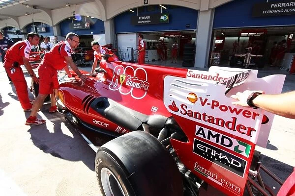 Formula One World Championship: Ferrari celebrating their 800th Grand Prix