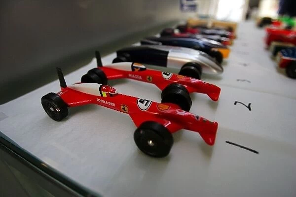 Formula One World Championship: Ferrari entry for the model car Pinewood Derby competition