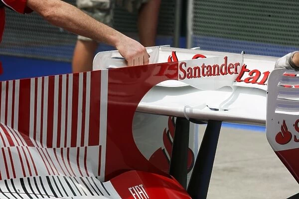 Formula One World Championship: Ferrari F10 rear wing detail