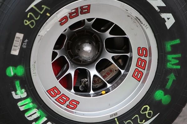 Formula One World Championship: Ferrari F10 wheel detail