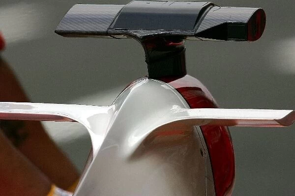 Formula One World Championship: Ferrari F2004 engine cover winglet