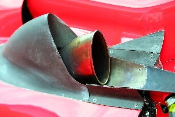 Formula One World Championship: Ferrari F2004 exhaust detail