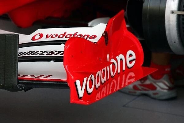 Formula One World Championship: Ferrari F2005 front wing detail