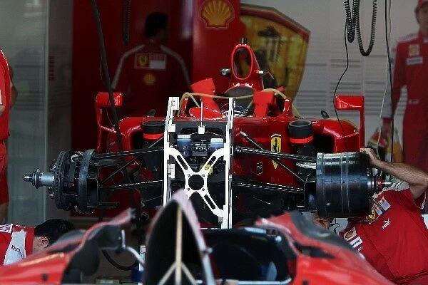 Formula One World Championship: Ferrari F60 for Luca Badoer Ferrari