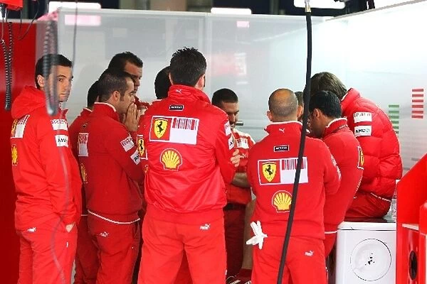 Formula One World Championship: Ferrari have a meeting