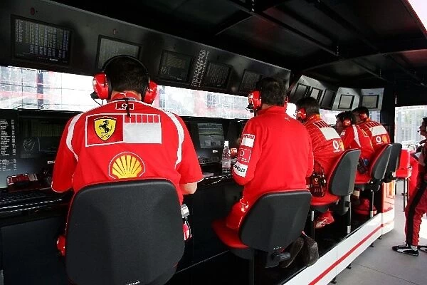 Formula One World Championship: Ferrari pit gantry