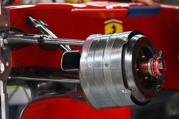 Formula One World Championship: Ferrari front suspension detail