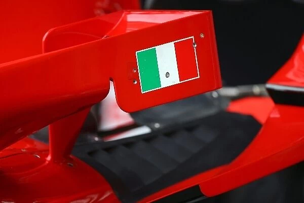 Formula One World Championship: Ferrari winglet detail